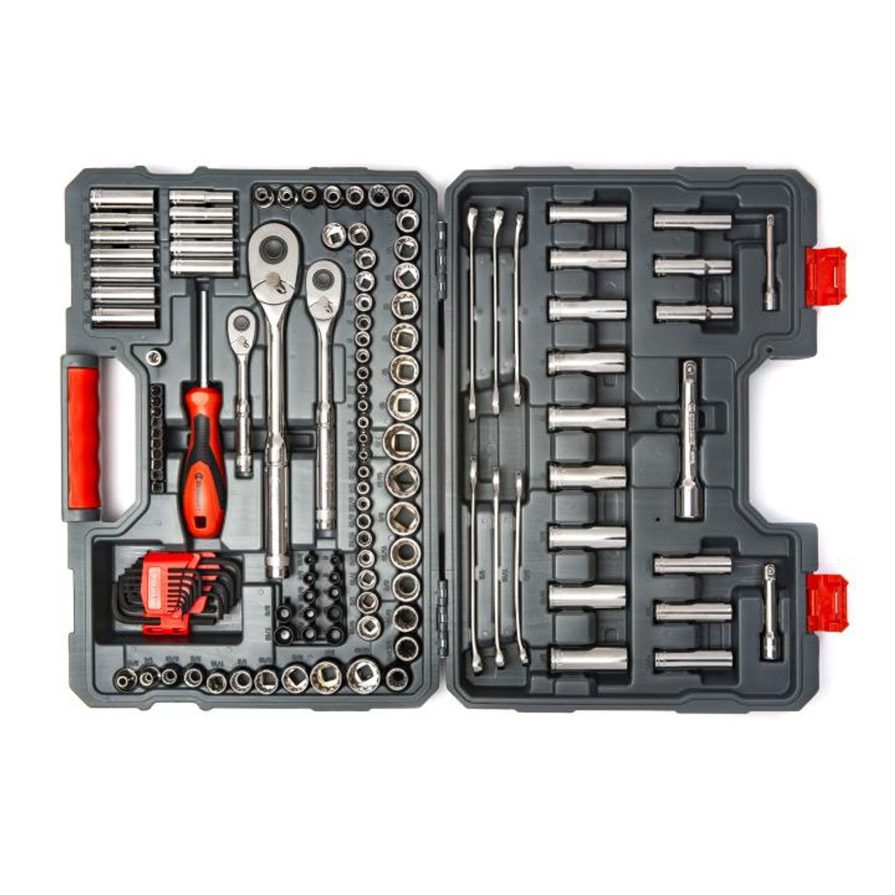 Crescent CTK142C MECHANICS TOOL SET,142PC,1/4,3/8,1/2"DR - MPR Tools & Equipment