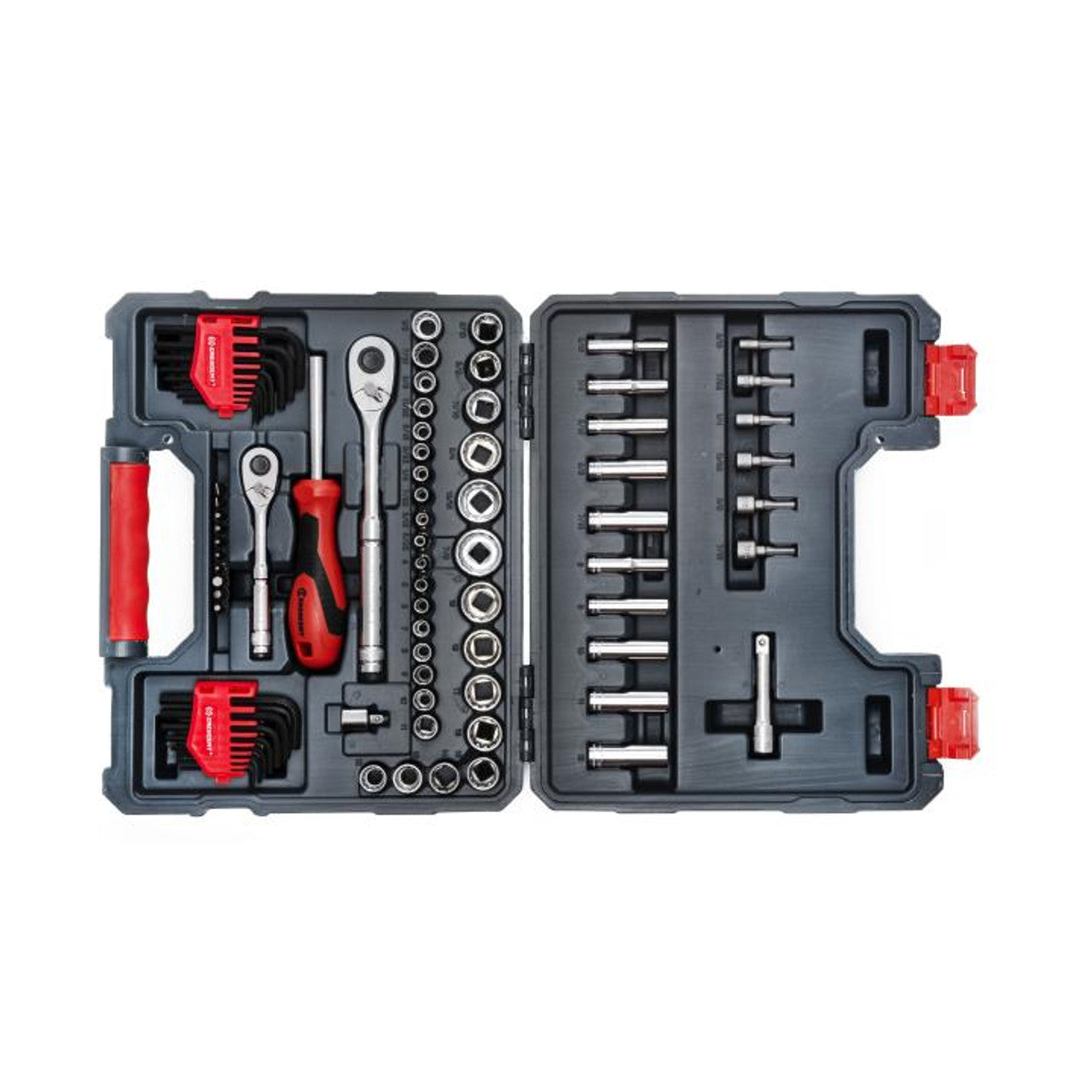 Crescent CTK84C MECH TOOL SET,84PC,1/4"&3/8"DR,SAE/MM - MPR Tools & Equipment