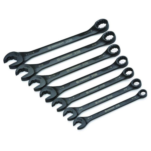 Crescent CX6RWS7 WRENCH SET,7PC,RATCHETING OPEN END,SAE - MPR Tools & Equipment