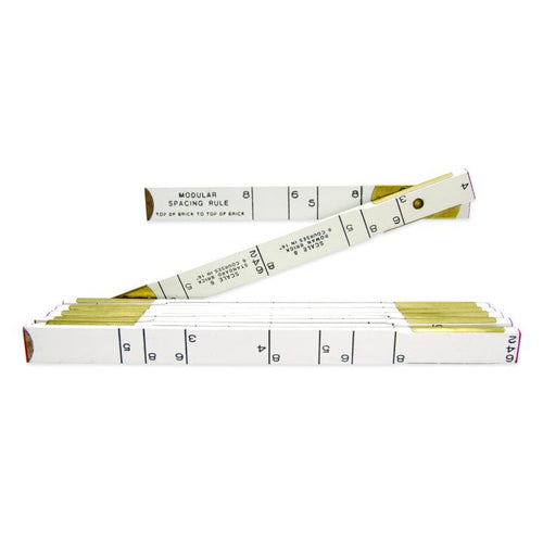 Crescent Lufkin 646LN FOLDING RULE,6',MODULAR SPACING,MASONRY - MPR Tools & Equipment