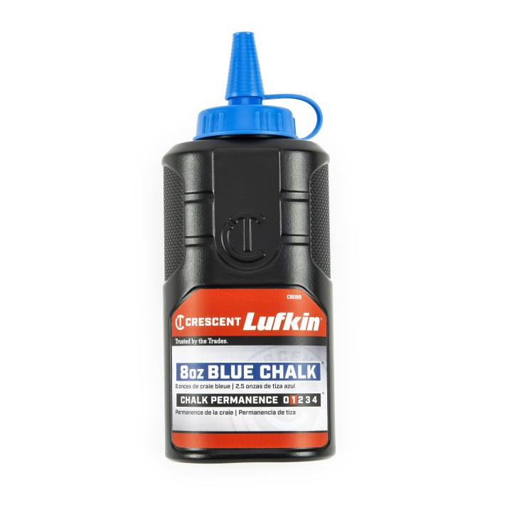 Crescent Lufkin CB08B CHALK BOTTLE,BLUE,8OZ - MPR Tools & Equipment