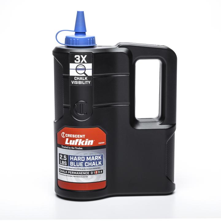 Crescent Lufkin CB25BA CHALK BOTTLE,BLUE ADVANCED,2.5LB - MPR Tools & Equipment