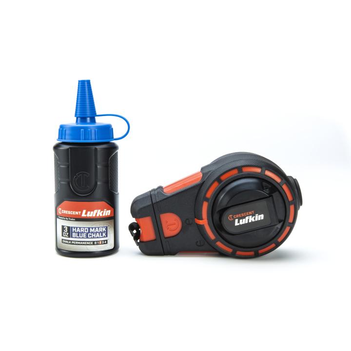 Crescent Lufkin CL100BA REEL,100',BLUE ADVANCED BLEND CHALK,3OZ - MPR Tools & Equipment