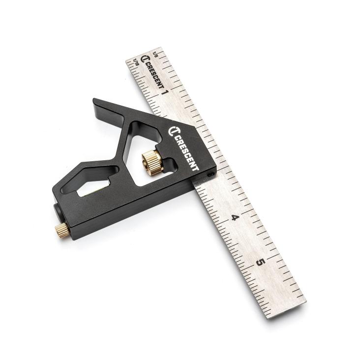 Crescent Lufkin L06CS COMBINATION SQUARE,6" - MPR Tools & Equipment