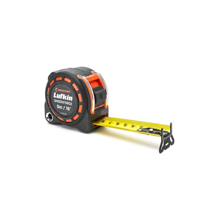 Crescent Lufkin L1116CME-02 GEN 1 SHOCKFORCE TAPE MEASURE, 5M/16' - MPR Tools & Equipment