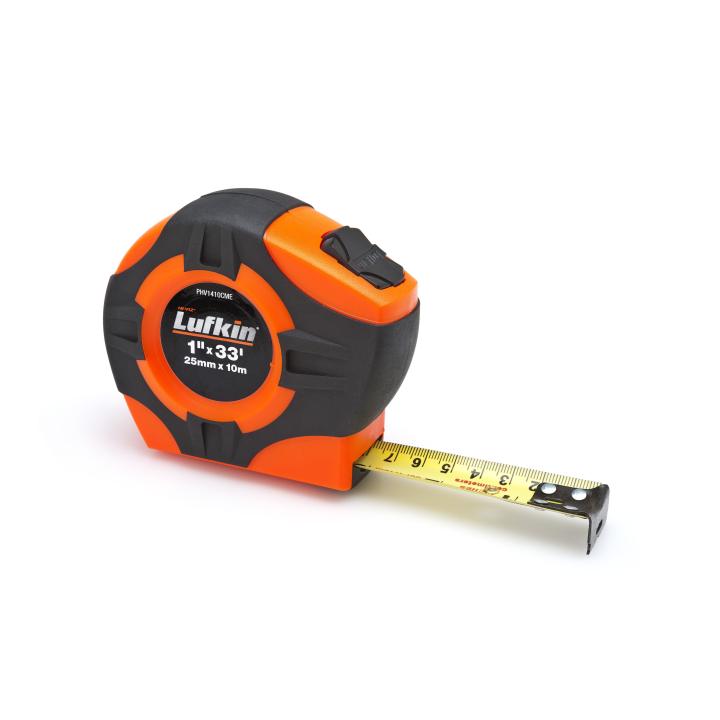 Crescent Lufkin PHV1410CMEN TAPE,1"X33'(25MMX10M),HI-VIZ ORANGE - MPR Tools & Equipment