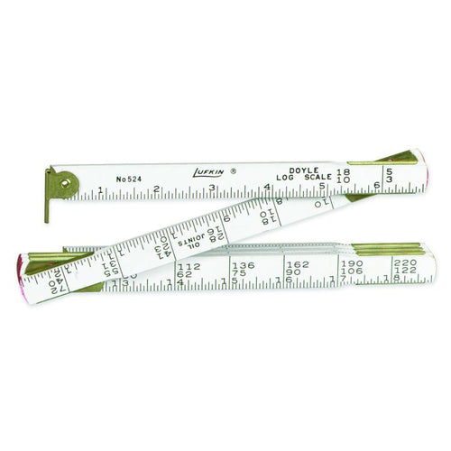 Crescent Lufkin TT524N WOOD RULE,DOYLE LOG SCL 5/8X48" - MPR Tools & Equipment