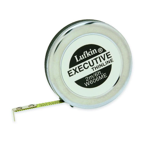 Crescent Lufkin W608 TAPE,SHORT,EXEC,THINLINE,1/4"X8' - MPR Tools & Equipment