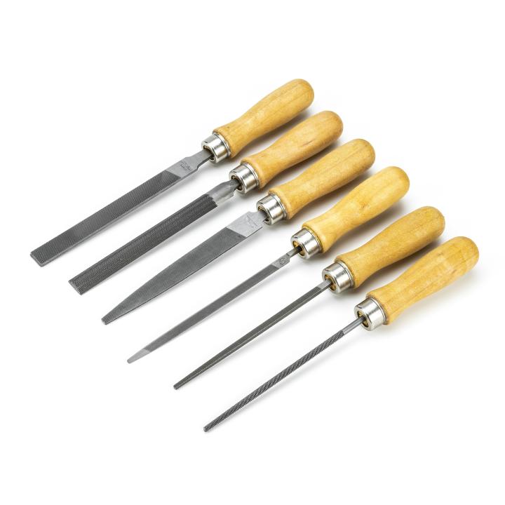 Crescent Nicholson 22062NNN FILE SET,6PC,4" ASSORTMENT,BAST,POUCHED - MPR Tools & Equipment