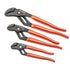 Crescent RT200SET3-05 PLIER SET,3PC,T&G,STJAW,BLK PHOS,7,10,12 - MPR Tools & Equipment