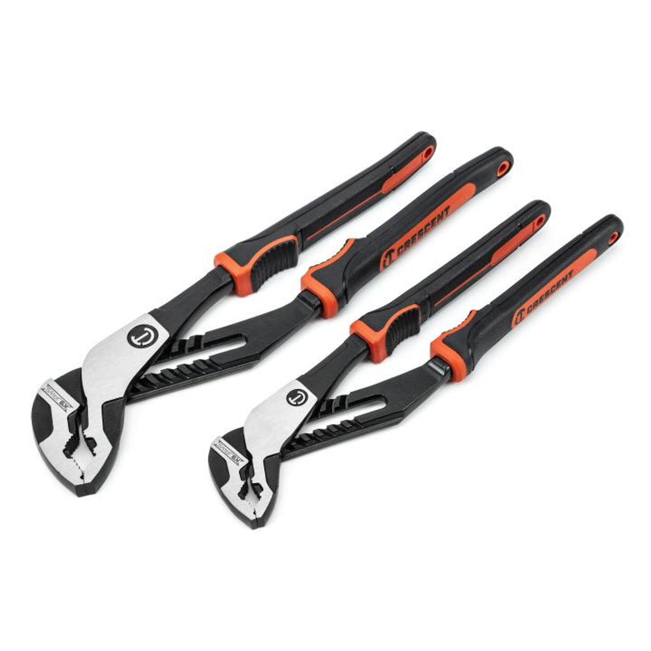 Crescent RTZ2CGVSET2 PLIERS SET,10" & 12" T&G V-JAW DUAL MAT - MPR Tools & Equipment