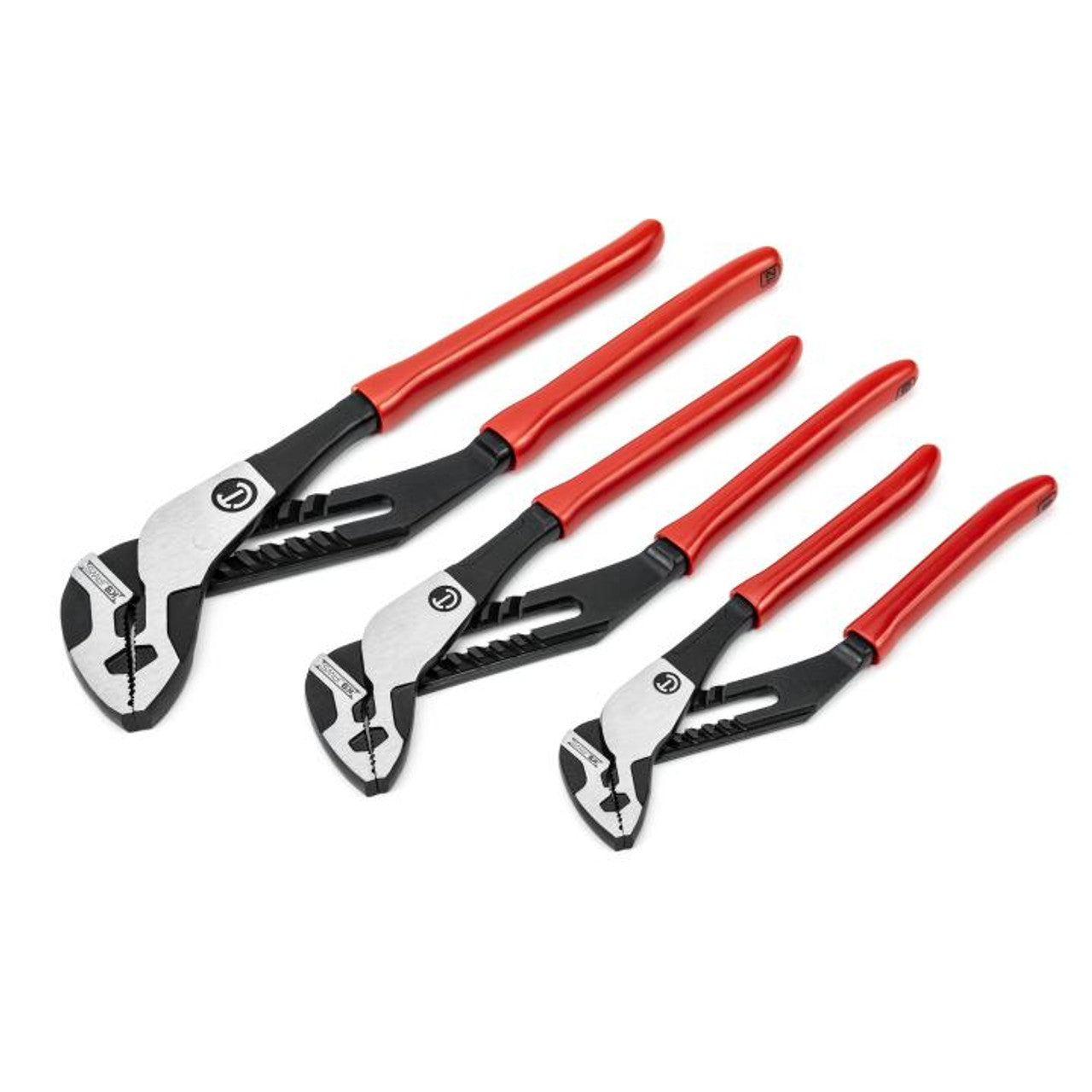 Crescent RTZ2SET3 PLIERS SET,8",10",12" T&G STRGHT DIPPED - MPR Tools & Equipment