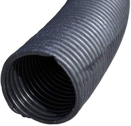 Crushproof Tubing Products ACT600 6" ID Non-Flared End Exhaust Hose - MPR Tools & Equipment