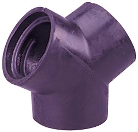 Crushproof Tubing Products RY25 Exhaust Hose Y-Connector for 2.5" Tubing - MPR Tools & Equipment