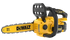 Dewalt DCCS621P1 20V MAX 12-In. Brushless Cordless Chainsaw - side profile view