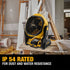 Dewalt DCE512B 20V MAX Cordless Jobsite Fan - IP54 Rated for Dust and Water Resistance, Jobsite Lifestyle