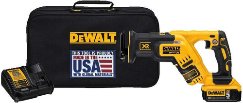 DEWALT 20V MAX XR Compact Reciprocating Saw. 5.0-Amp Hour (DCS367P1) - MPR Tools & Equipment