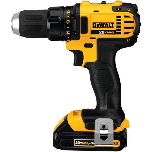 DEWALT DCD780C2 20-Volt Max Li-Ion Compact 1.5 Ah Drill/Driver Kit
