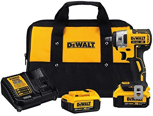 DEWALT DCF890M2 20V MAX XR 3/8" Compact Impact Wrench Kit - MPR Tools & Equipment