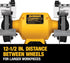 DEWALT DW756 6-Inch Bench Grinder. Yellow. Black. Gray