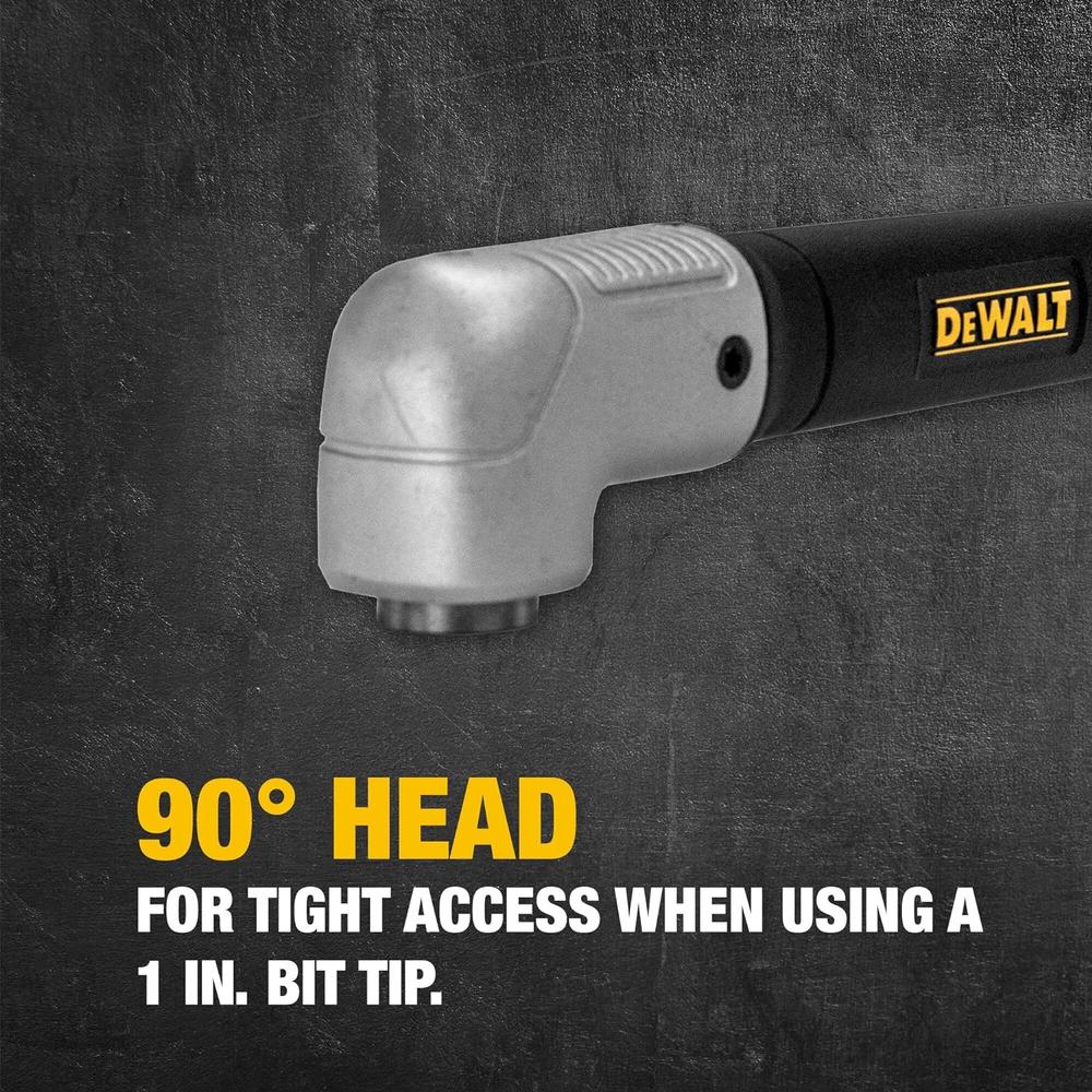 DEWALT Right Angle Attachment, Impact Ready (DWARA120)