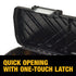 Dewalt DWST33090 Contractor Chest lid close-up highlighting quick-opening one-touch latch