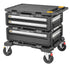 Dewalt DWST60520 TOUGHSYSTEM 2.0 DXL 4-In-1 Modular Workstation angled side view on white background