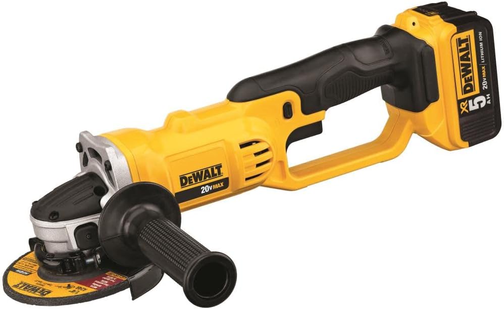 DeWalt DCG412P2 20V Max Lithium Ion Grinder Tool Kit