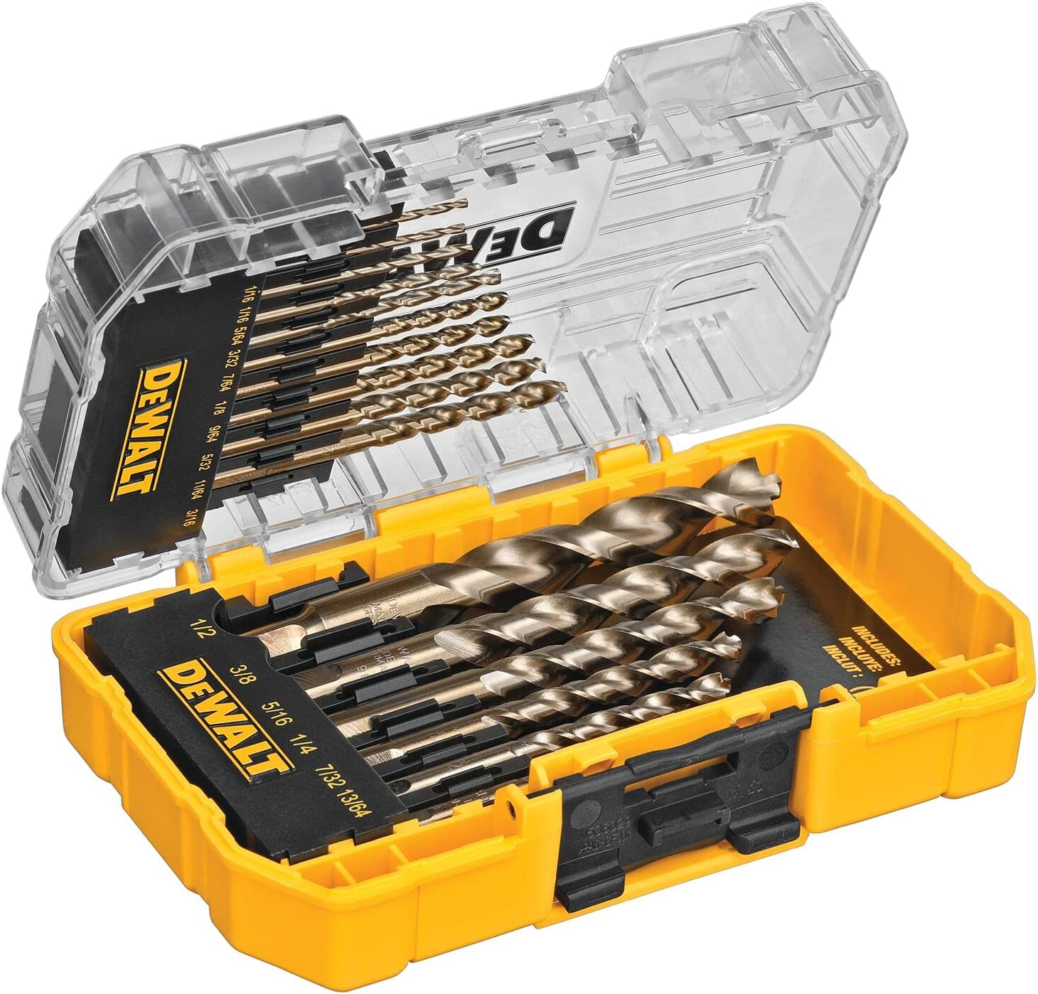 DeWalt DW1956 16-Piece PILOT POINT® Set with ToughCase®+ System - MPR Tools & Equipment