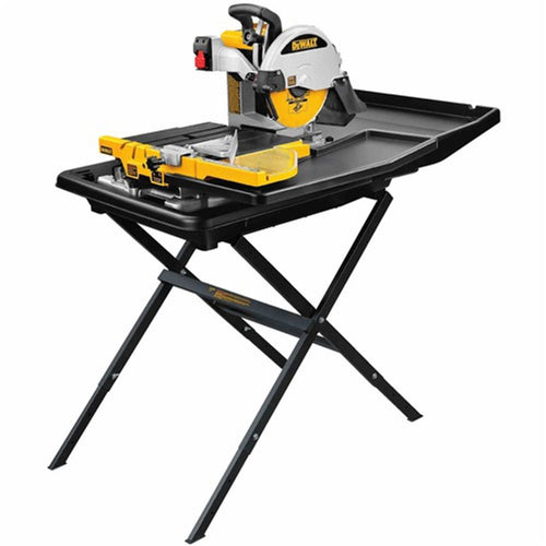 Dewalt D24000S-A 10" PORTABLE TILE SAW W. STAND - MPR Tools & Equipment