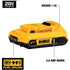 Dewalt DCB203 20V MAX LI-ION COMPACT BATTERY PACK (2.0 AH)