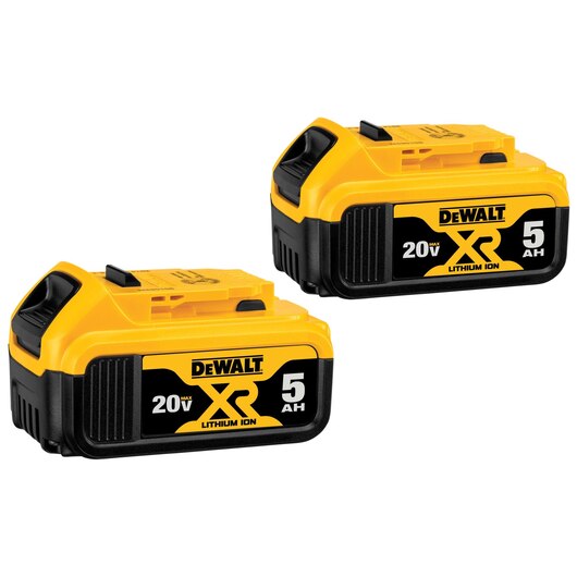 Dewalt DCB205-2 20V MAX XR® 5Ah Battery (2 PK) - MPR Tools & Equipment