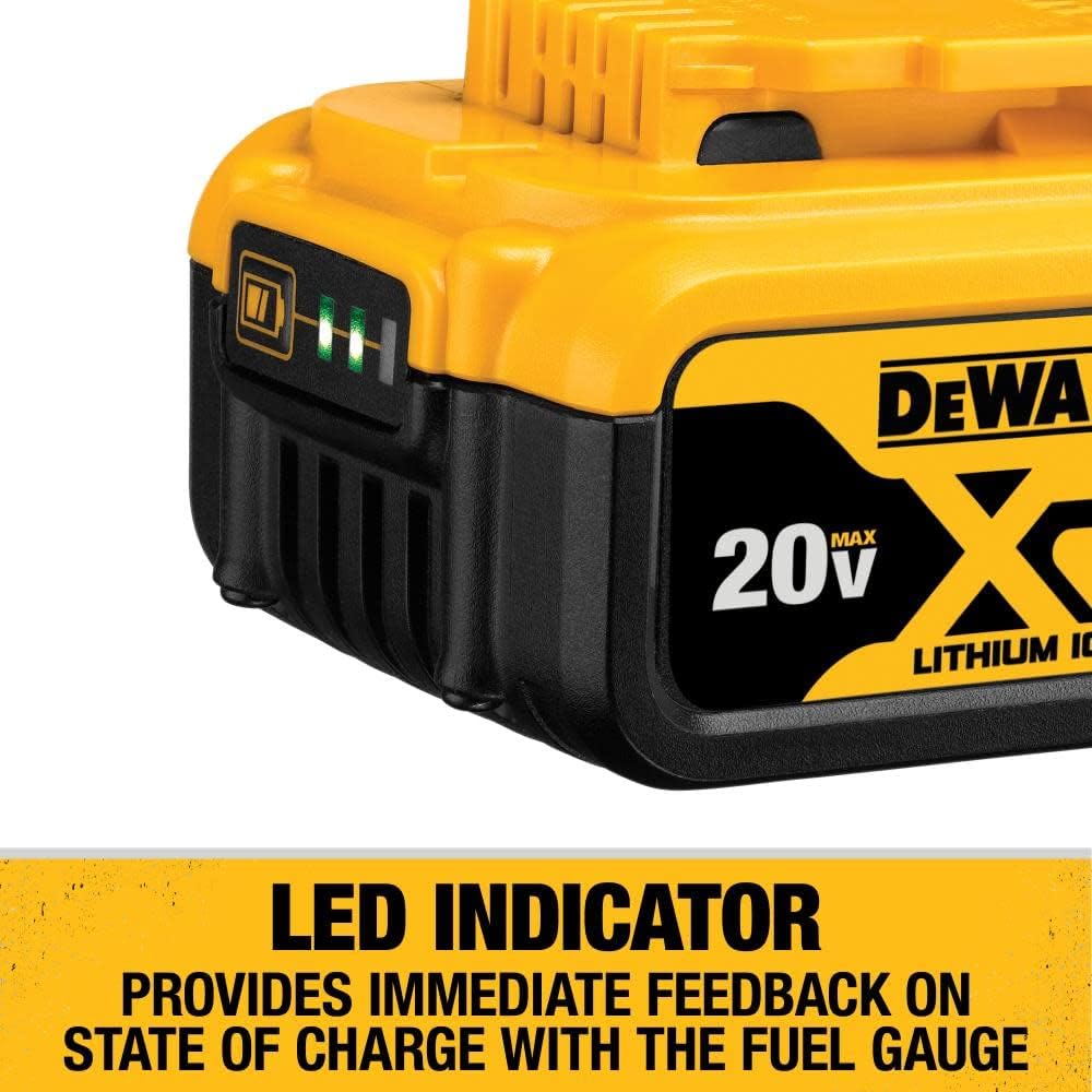 Dewalt DCB205CK 20V MAX 5.0Ah Battery Charger Kit with Bag