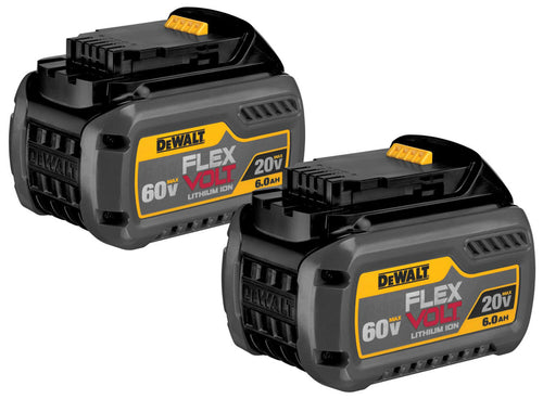 Dewalt DCB606-2 20V/60V MAX FLEXVOLT BATTERY (6AH) 2 PACK - MPR Tools & Equipment