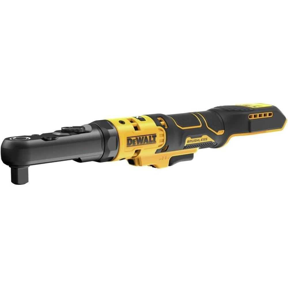 Dewalt DCF510B 20V MAX XR 3/8" & 1/2" DR. INTERCHANGEABLE ANVIL BRUSHLESS SEALED HEAD RATCHET (BARE TOOL), 75 FT-LB, 300 RPM