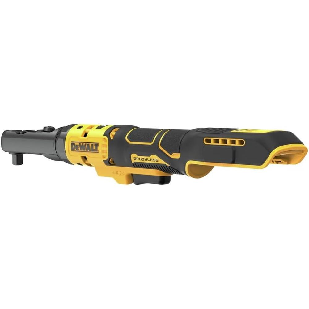 Dewalt DCF510B 20V MAX XR 3/8" & 1/2" DR. INTERCHANGEABLE ANVIL BRUSHLESS SEALED HEAD RATCHET (BARE TOOL), 75 FT-LB, 300 RPM