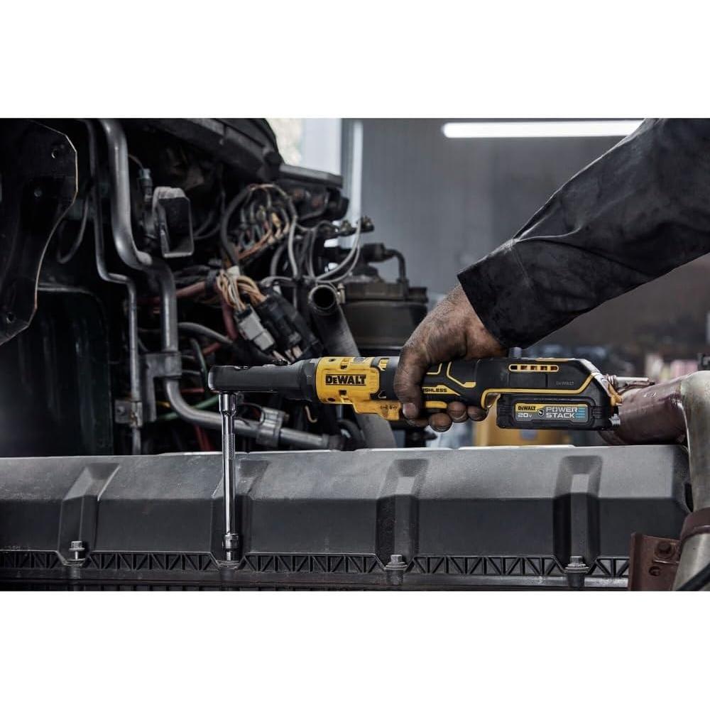 Dewalt DCF510B 20V MAX XR 3/8" & 1/2" DR. INTERCHANGEABLE ANVIL BRUSHLESS SEALED HEAD RATCHET (BARE TOOL), 75 FT-LB, 300 RPM