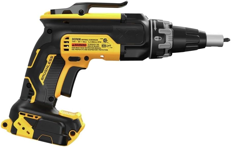 Dewalt DCF630B 20V MAX BL DRYWALL SCREWGUN (BARE)