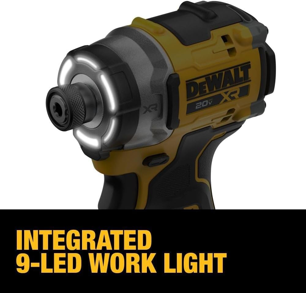 Dewalt DCF860B 20V Max XR Brushless Cordless 3-speed High Torque 1/4 in. Impact Driver Tool Only