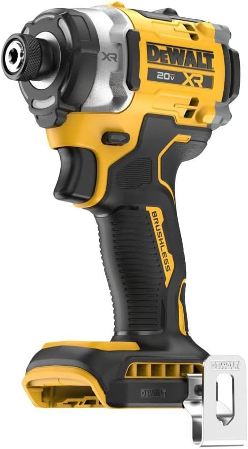 Dewalt DCF860B 20V Max XR Brushless Cordless 3-speed High Torque 1/4 in. Impact Driver Tool Only