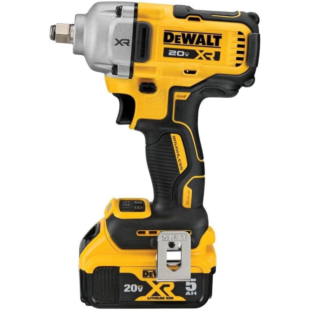 Dewalt DCF891P2 20V MAX XR® 1/2 in Mid-Range Impact Wrench Kit with Hog Ring Anvil