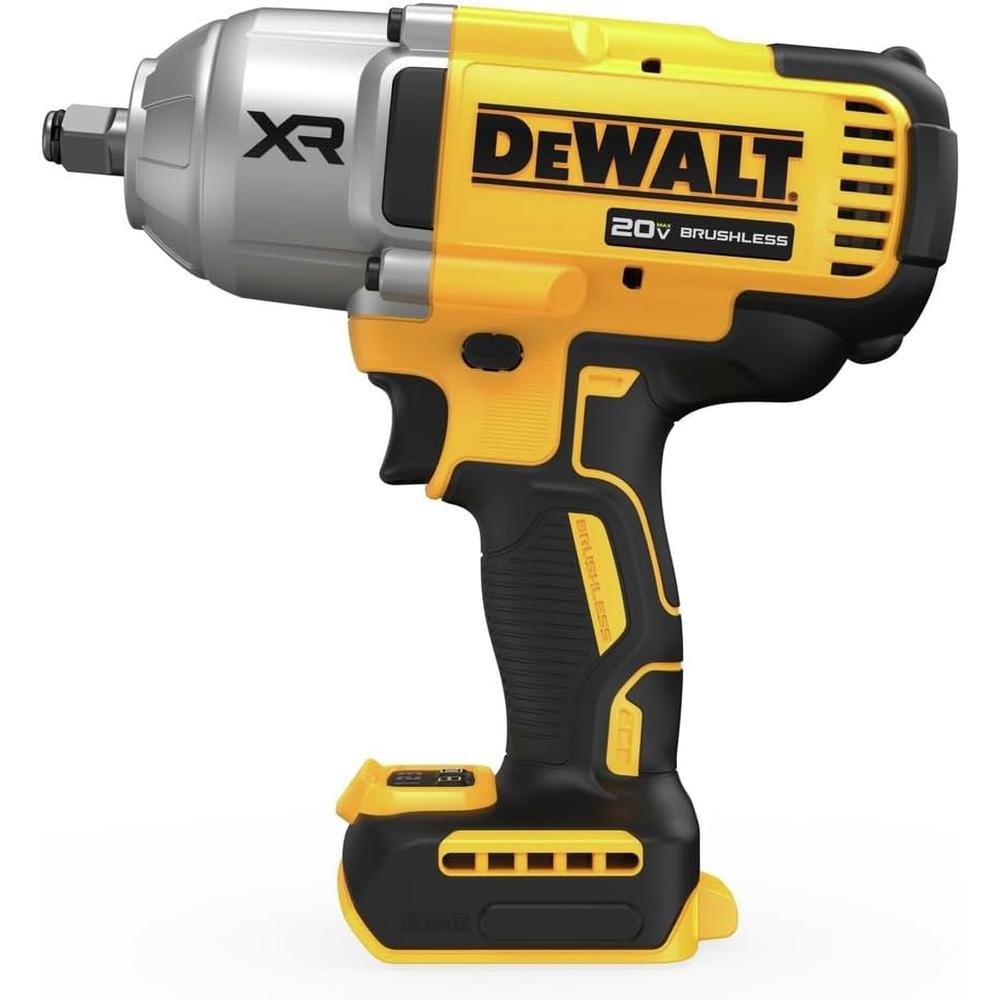 Dewalt DCF900B 20V MAX XR 1/2" HIGH TORQUE IMPACT WRENCH WITH HOG RING ANVIL (TOOL ONLY), 1030 FT-LBS. 2300 RPM