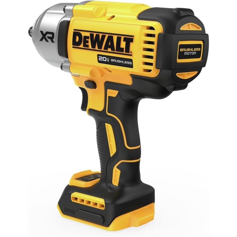 Dewalt DCF900B 20V MAX XR 1/2" HIGH TORQUE IMPACT WRENCH WITH HOG RING ANVIL (TOOL ONLY), 1030 FT-LBS. 2300 RPM
