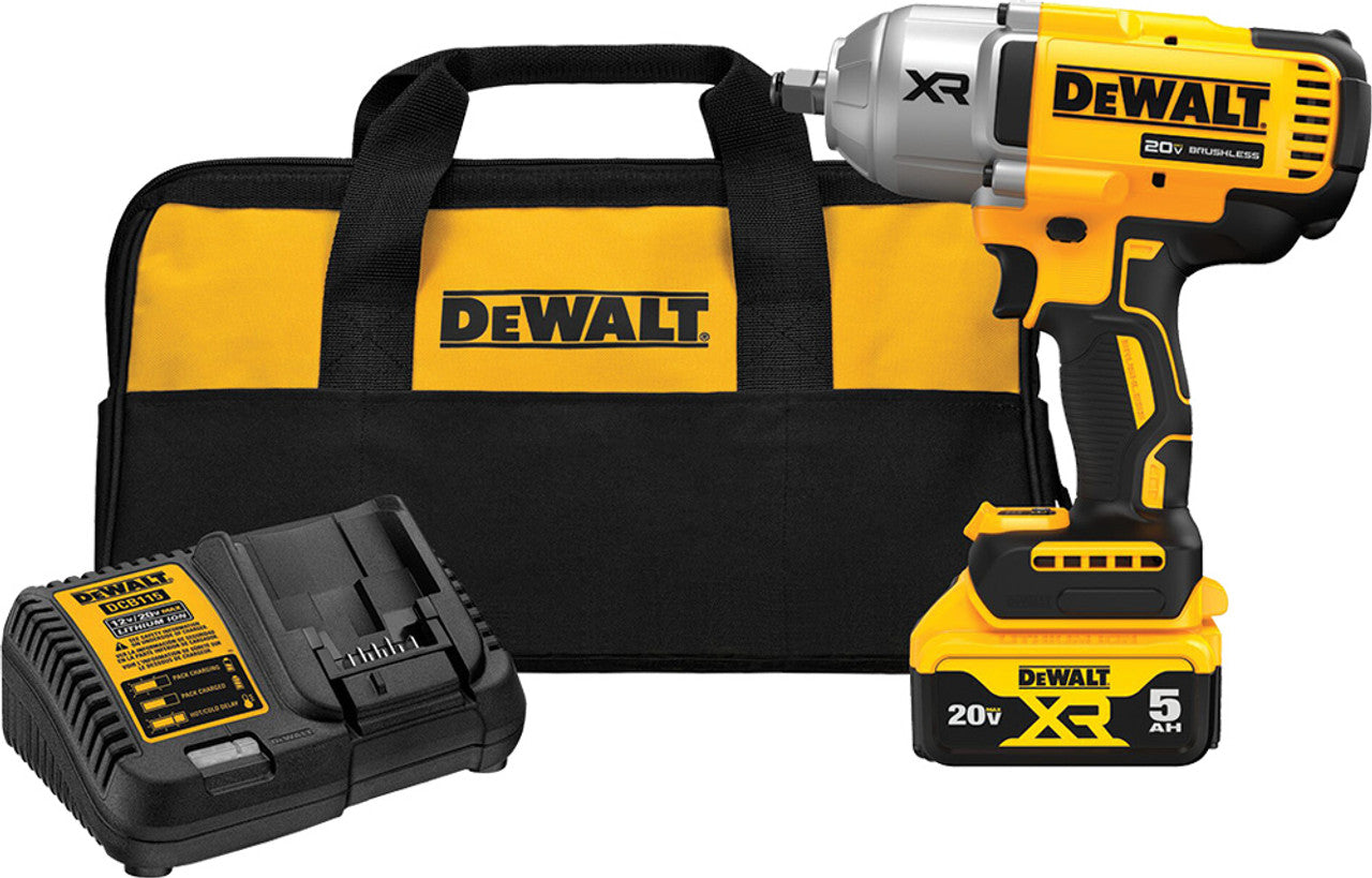 Dewalt DCF900P1 20V MAX 1/2 HIGH TORQUE IMPACT WRENCH WITH HOG RING ANVIL - MPR Tools & Equipment