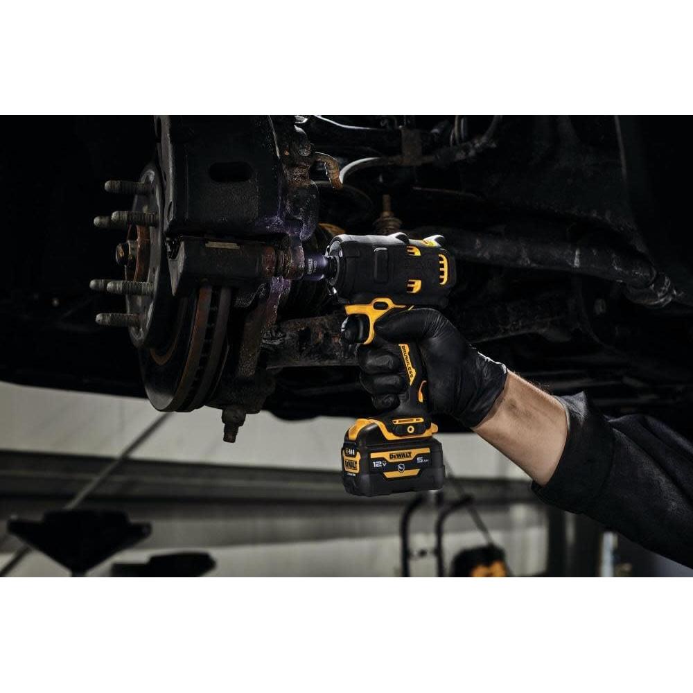 Dewalt DCF901GJ1G1 1/2" DR. XTREME 12V MAX BRUSHLESS COMPACT IMPACT WRENCH KIT, MAX TORQUE: 400/250 FT-LBS, 2850 RPM, 2 BATT., 1 CHARGER