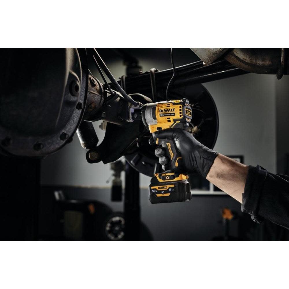 Dewalt DCF903GJ1G1 3/8" DR. XTREME 12V MAX BRUSHLESS COMPACT IMPACT WRENCH KIT, MAX TORQUE: 400/250 FT-LBS, 2850 RPM, 2 BATT., 1 CHARGER