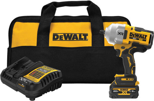 Dewalt DCF961GP1 20V 1/2 High Torque Impact Wrench W/Grease Resistant 5Ah Batt.Pac. - MPR Tools & Equipment