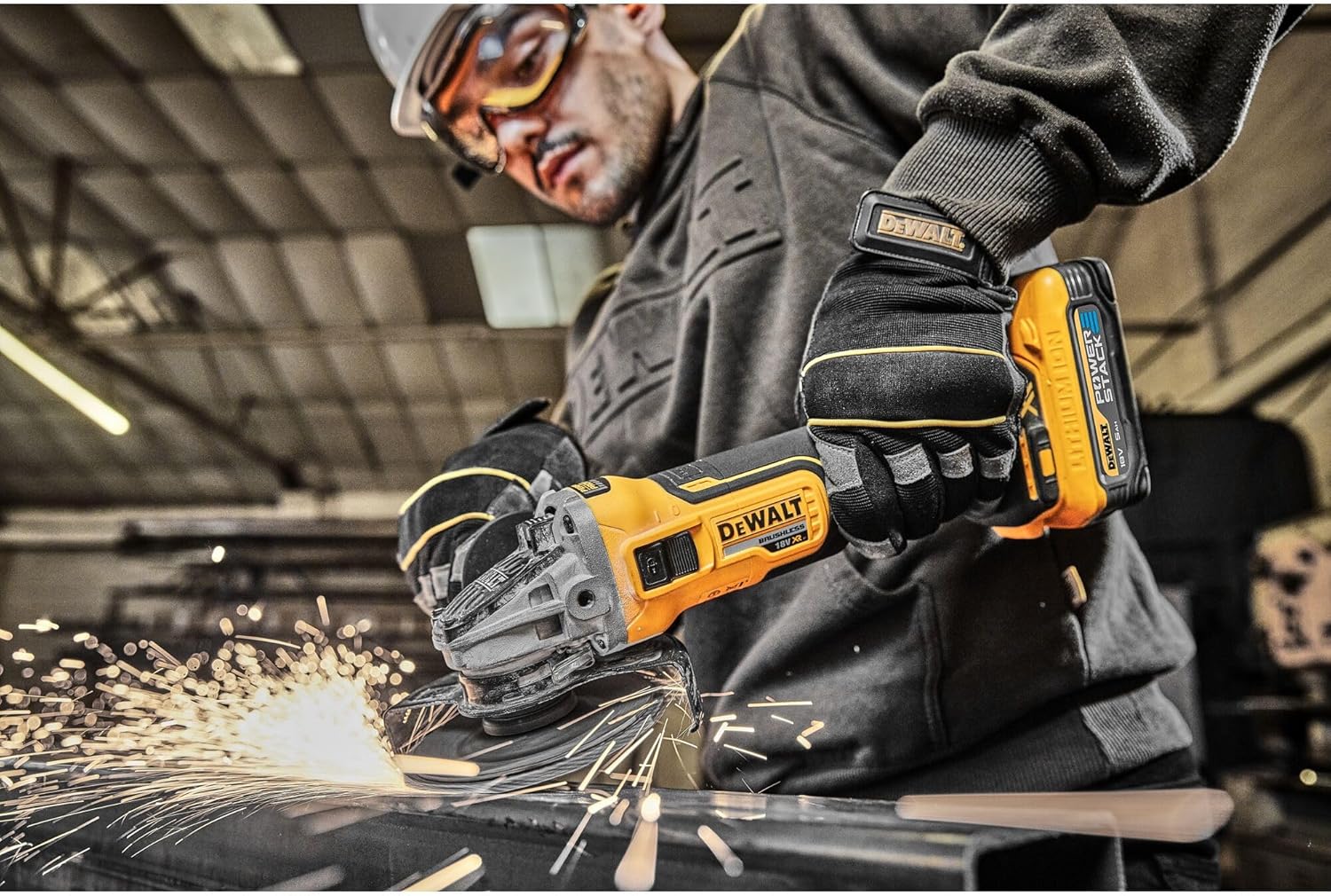 Dewalt DCG405B 20V MAX XR 4.5 IN. SLIDE SWITCH SMALL ANGLE GRINDER WITH KICKBACK BRAKE (TOOL ONLY)