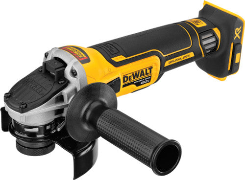 Dewalt DCG405B 20V MAX XR 4.5 IN. SLIDE SWITCH SMALL ANGLE GRINDER WITH KICKBACK BRAKE (TOOL ONLY) - MPR Tools & Equipment