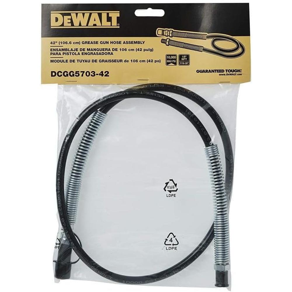 Dewalt DCGG5703-42 1/8" NPT GREASE GUN HOSE ASSEMBLY (42")